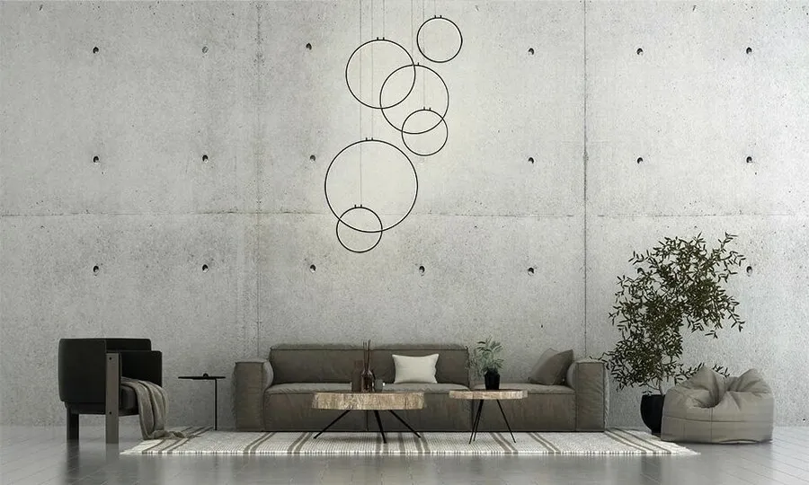 MOOSEE Lampa wisząca CIRCULO SIX - czarny