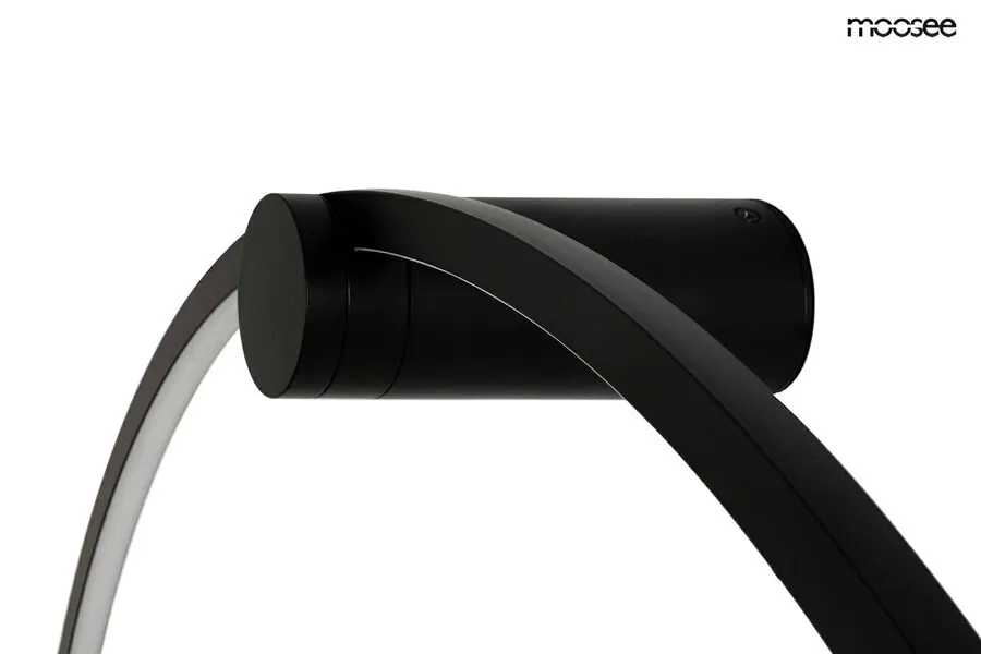 MOOSEE Lampa ścienna HOOP 60 - czarny