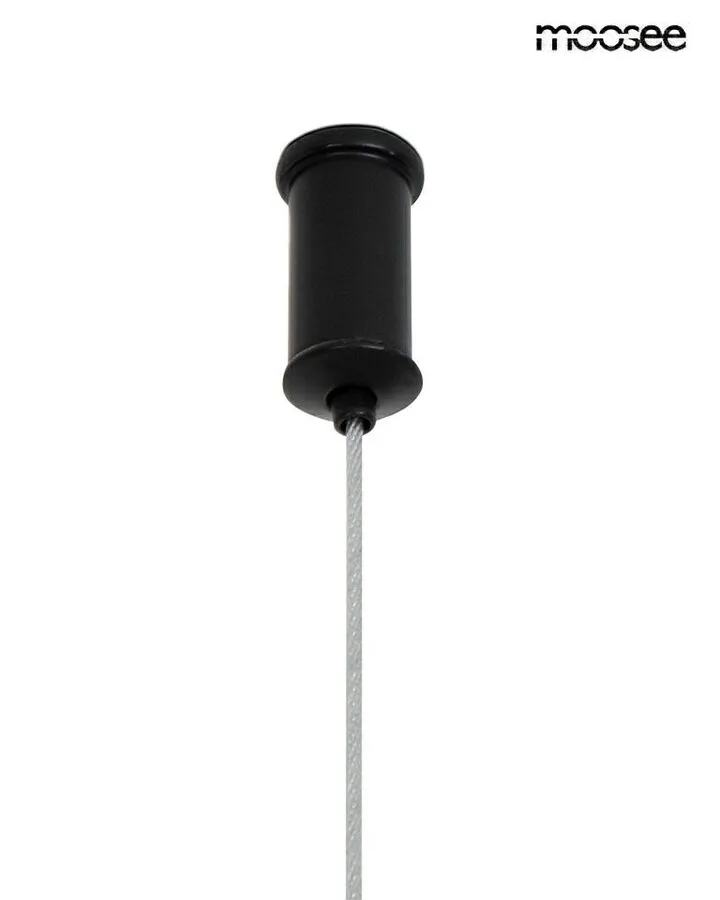 MOOSEE Lampa wisząca ALURE OVAL 120 - czarny