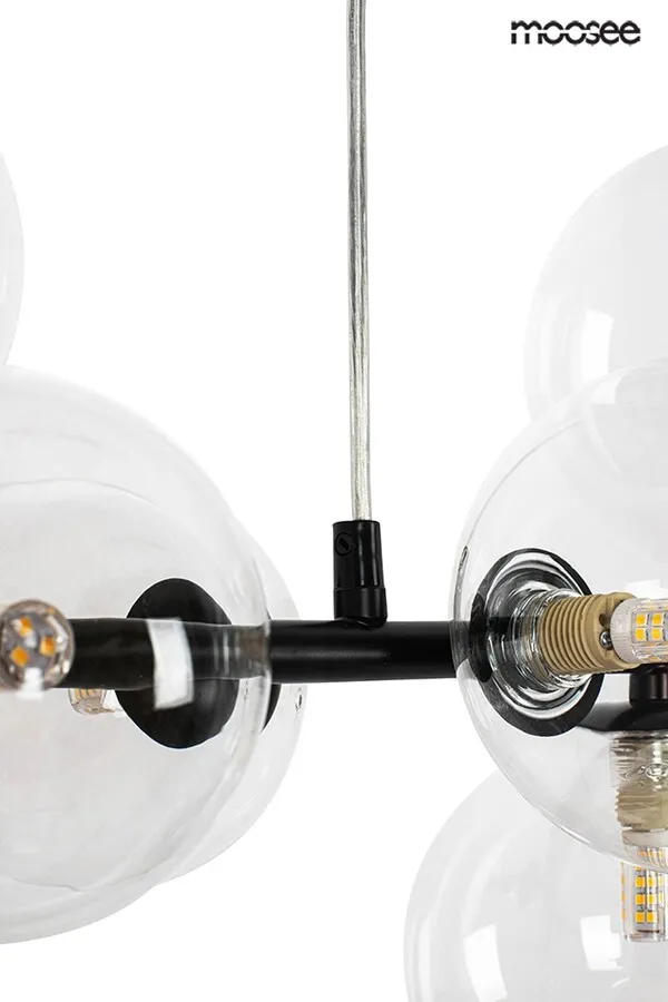 MOOSEE Lampa wisząca ALURE LINE 120 - czarny