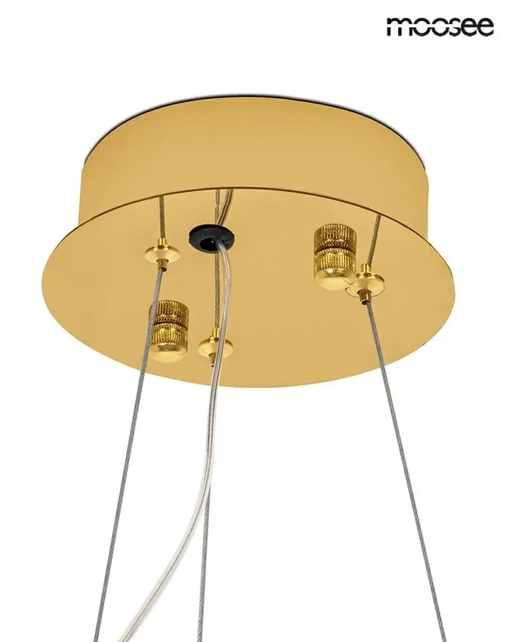 MOOSEE Lampa wisząca FLORENS 80 - złoty