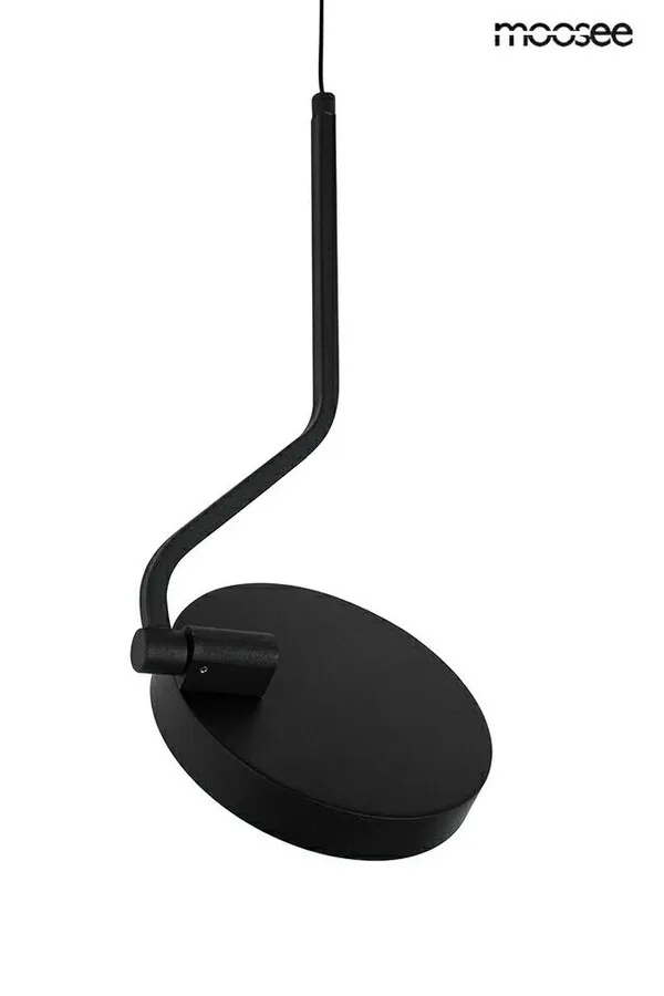 MOOSEE Lampa ścienna FLAT 3 - czarny
