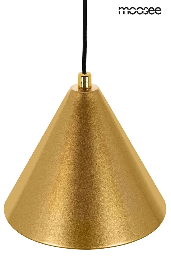 MOOSEE Lampa wisząca ACUSTICA - złoty
