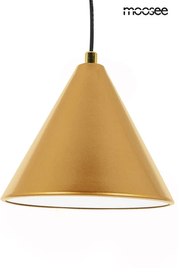 MOOSEE Lampa wisząca ACUSTICA - złoty