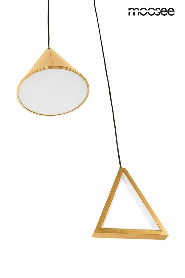 MOOSEE Lampa wisząca ACUSTICA - złoty