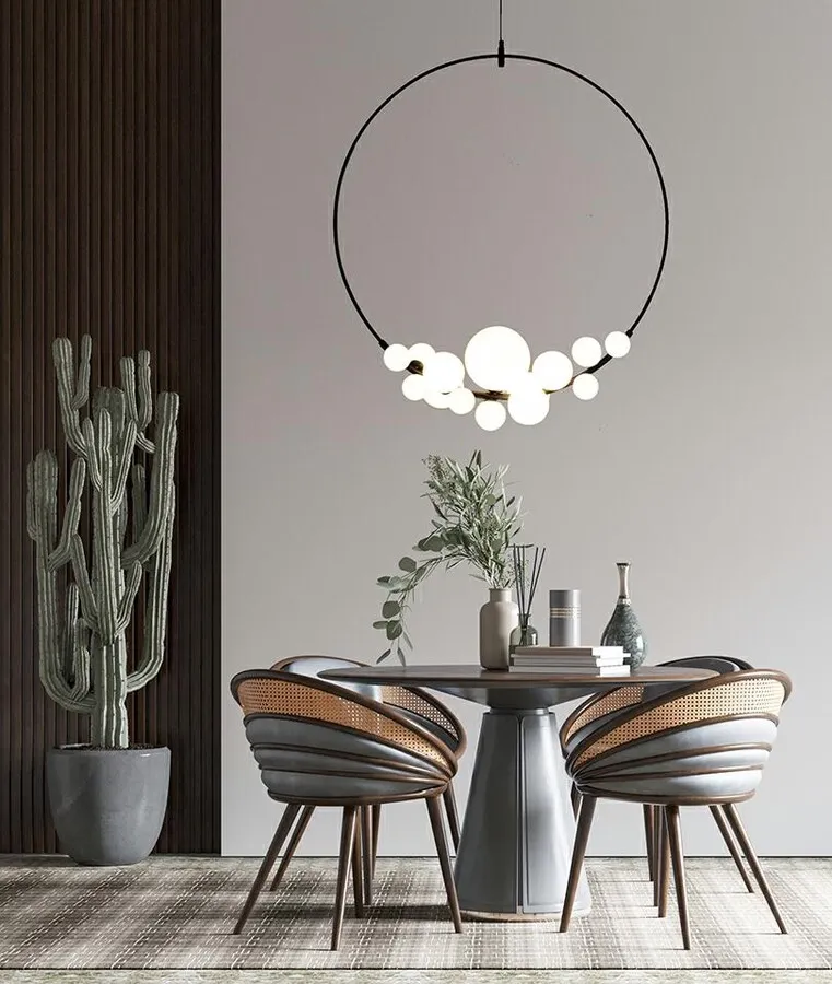 MOOSEE Lampa wisząca ROCIO - czarny