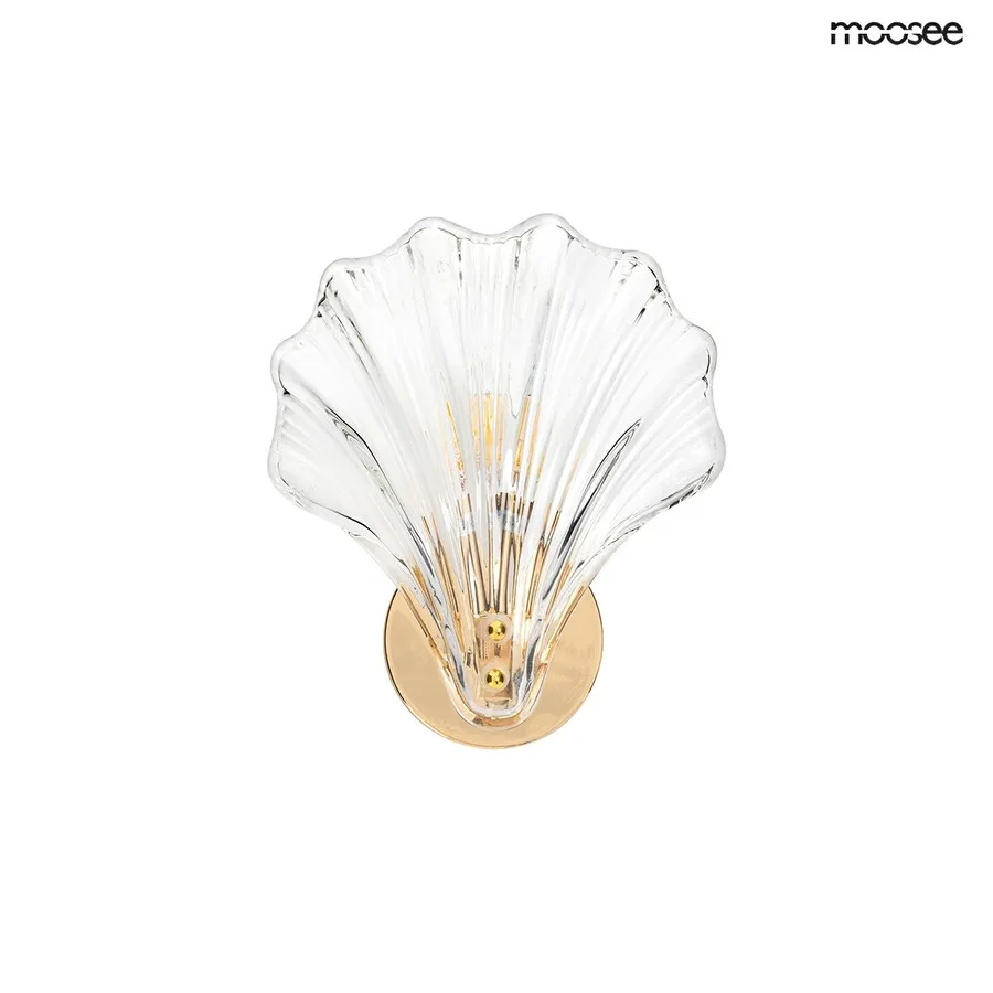 MOOSEE Lampa ścienna CONCHA - złoty
