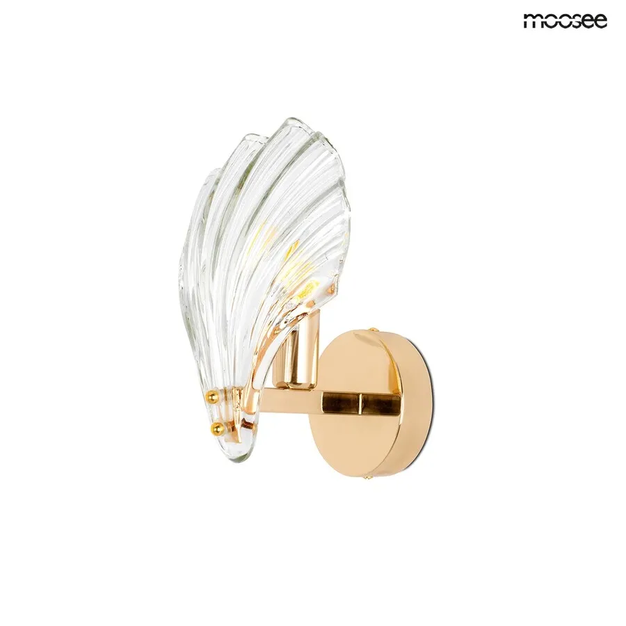 MOOSEE Lampa ścienna CONCHA - złoty