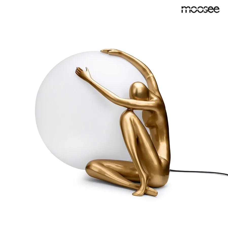 MOOSEE Lampa stołowa UOMO 50 - złoty