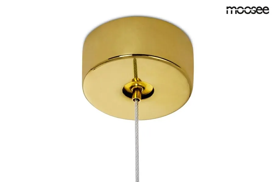 MOOSEE Lampa wisząca RING LUXURY 70 - złoty