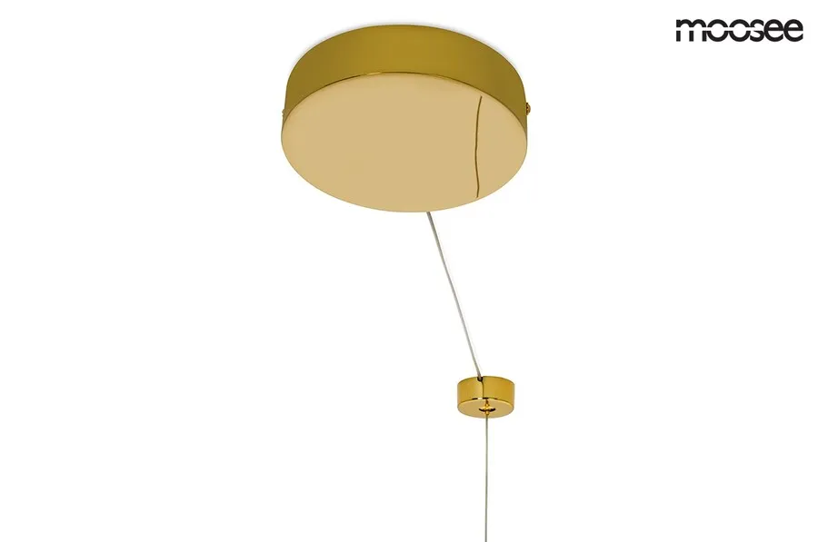 MOOSEE Lampa wisząca RING LUXURY 70 - złoty