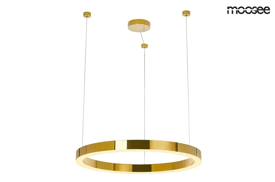 MOOSEE Lampa wisząca RING LUXURY 70 - złoty