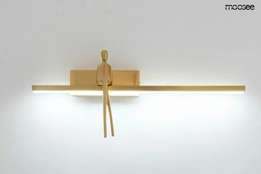 MOOSEE Lampa ścienna BOY - złoty