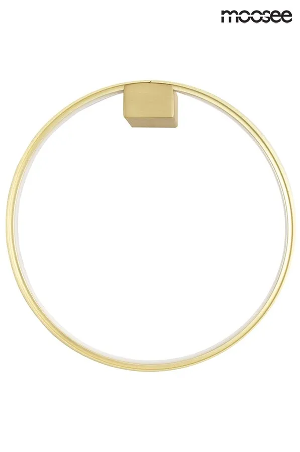 MOOSEE Lampa ścienna CIRCLE WALL - złoty
