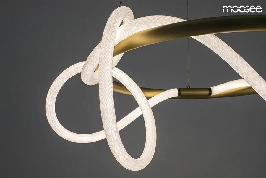 MOOSEE Lampa wisząca SERPIENTE 60 - złoty