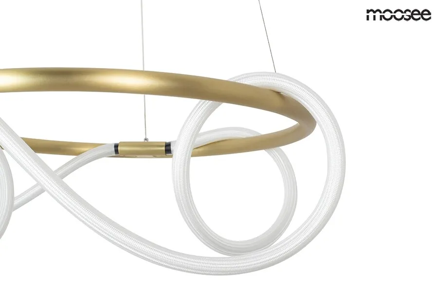 MOOSEE Lampa wisząca SERPIENTE 60 - złoty