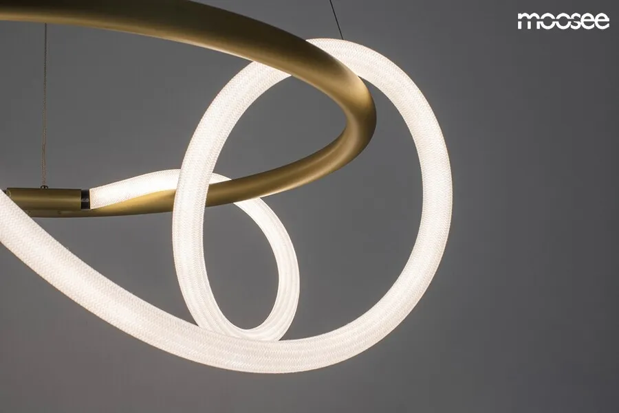 MOOSEE Lampa wisząca SERPIENTE 60 - złoty