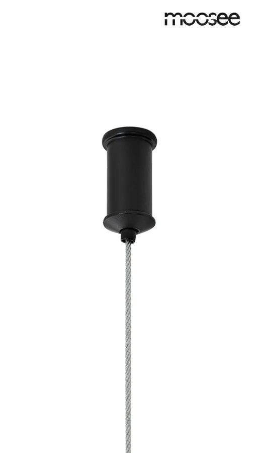 MOOSEE Lampa wisząca SHAPE DUO 120 - czarny