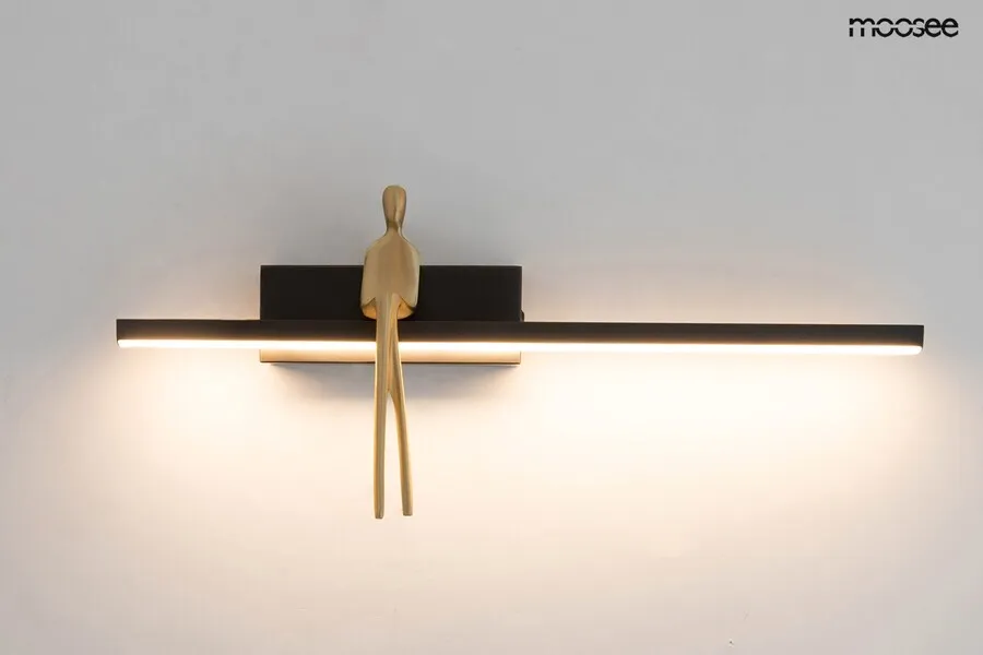 MOOSEE Lampa ścienna BOY - czarny