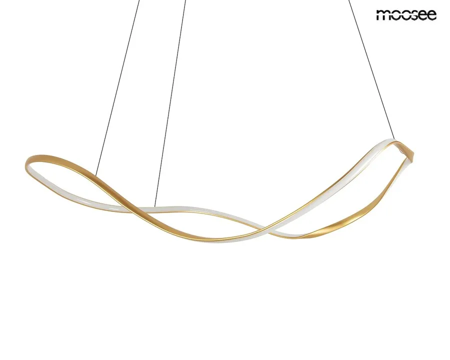 MOOSEE Lampa wisząca WAVES 100 - złoty