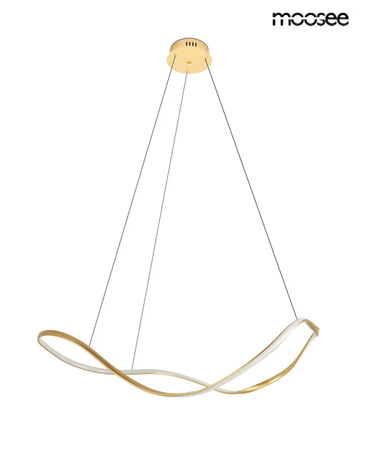 MOOSEE Lampa wisząca WAVES 100 - złoty