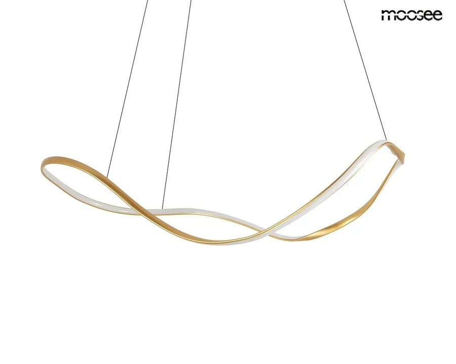 MOOSEE Lampa wisząca WAVES 80 - złoty