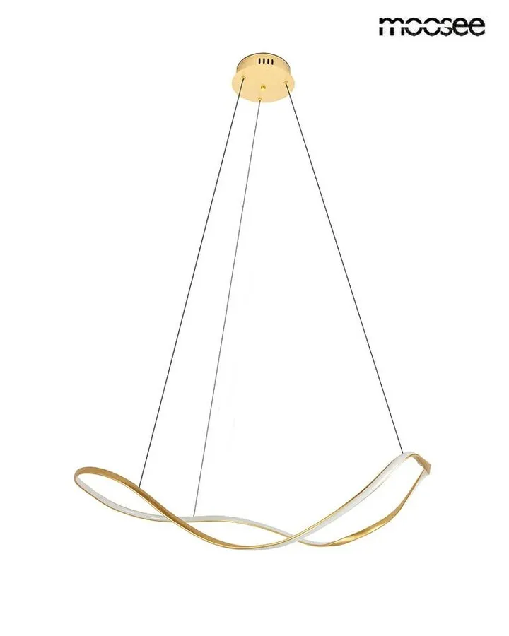 MOOSEE Lampa wisząca WAVES 80 - złoty