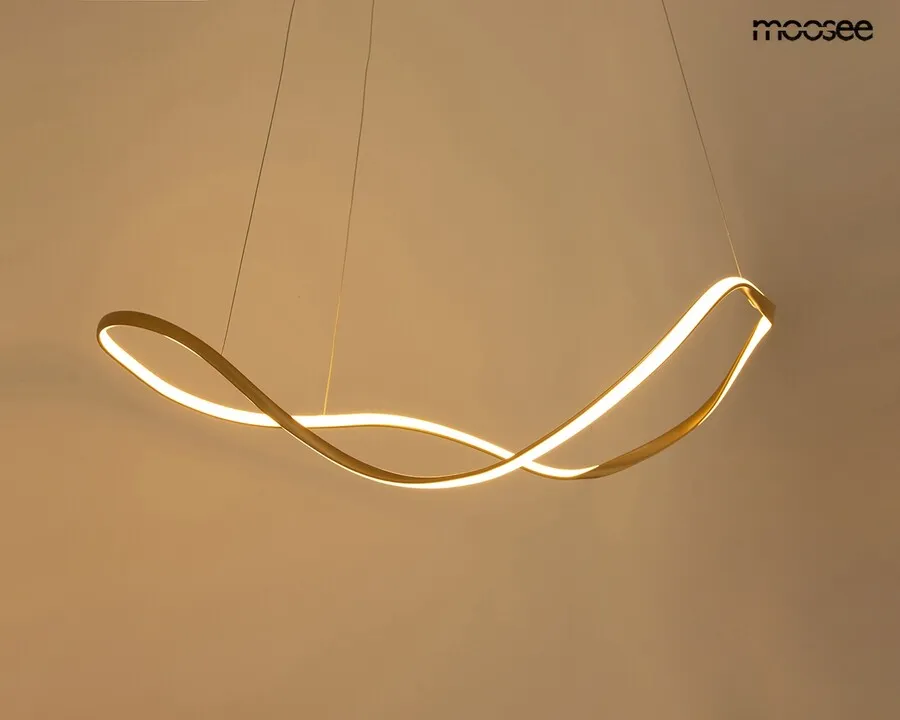MOOSEE Lampa wisząca WAVES 60 - złoty