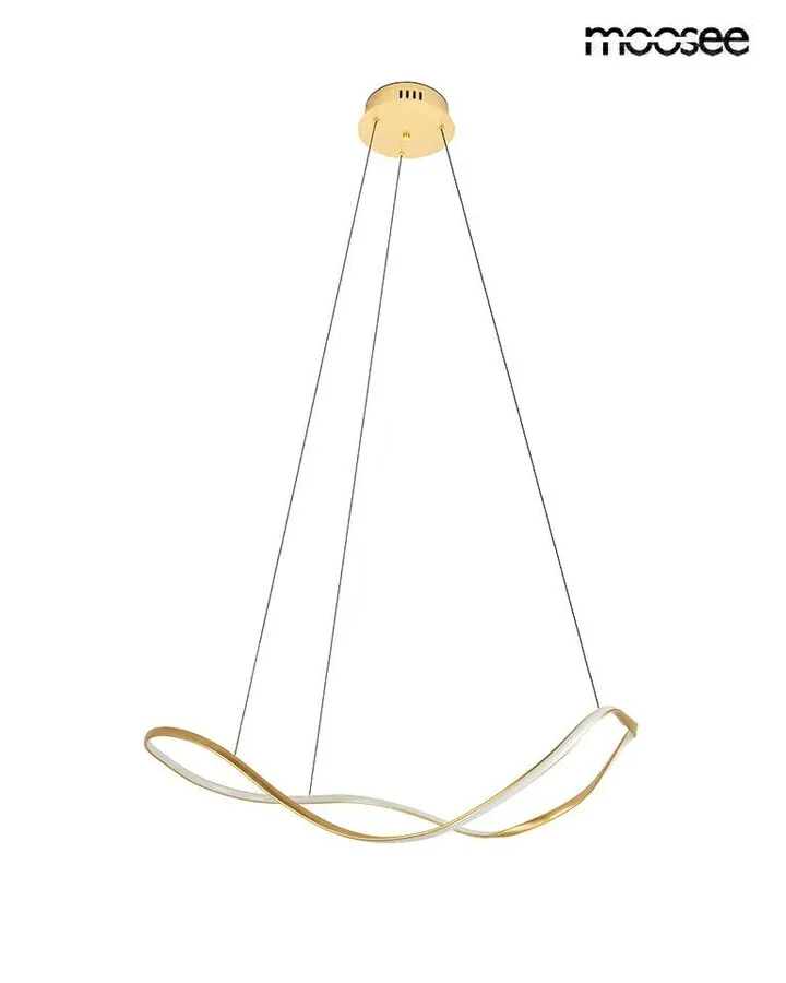 MOOSEE Lampa wisząca WAVES 60 - złoty