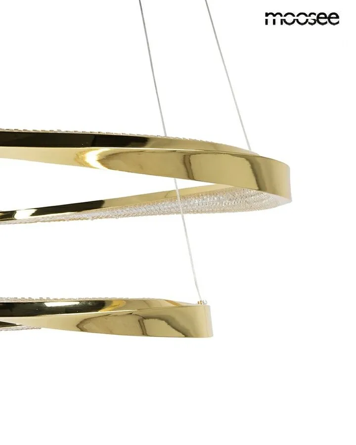 MOOSEE Lampa wisząca ANILLO 2 - złoty