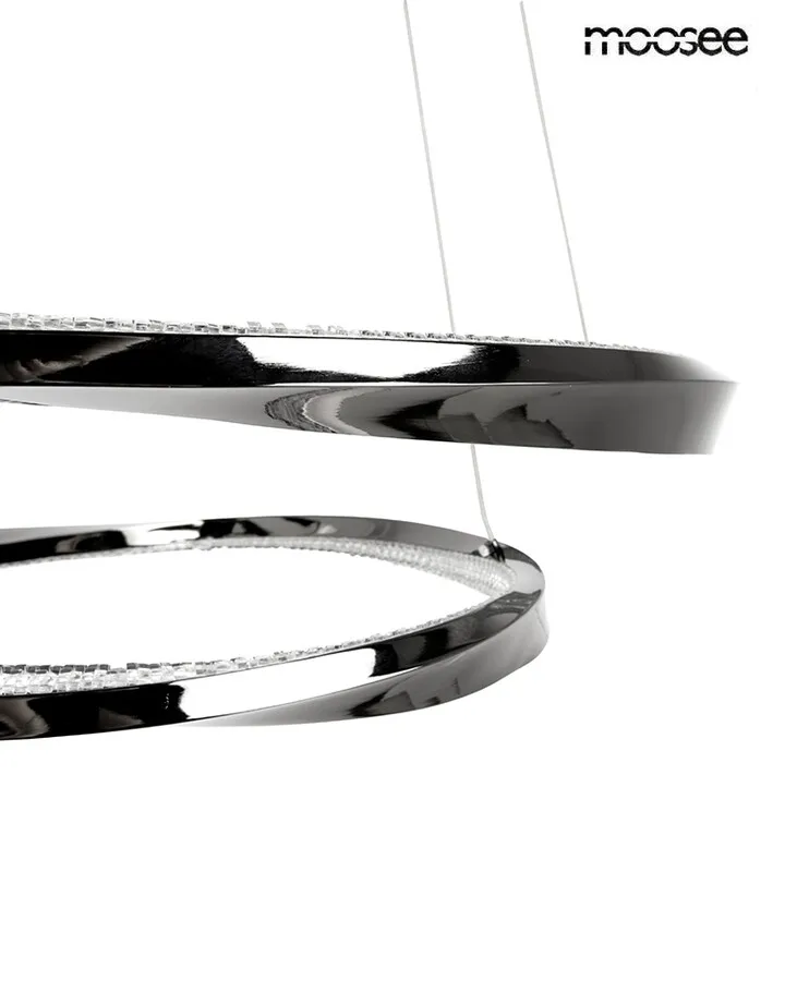 MOOSEE Lampa wisząca ANILLO 2 - czarny