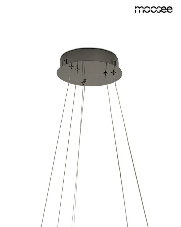 MOOSEE Lampa wisząca ANILLO 2 - czarny