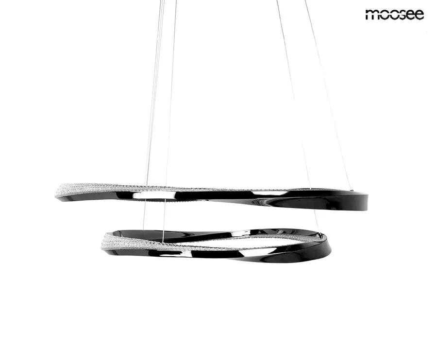 MOOSEE Lampa wisząca ANILLO 2 - czarny