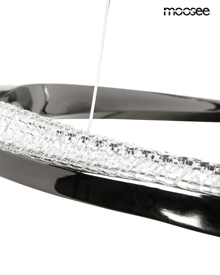 MOOSEE Lampa wisząca ANILLO 2 - czarny