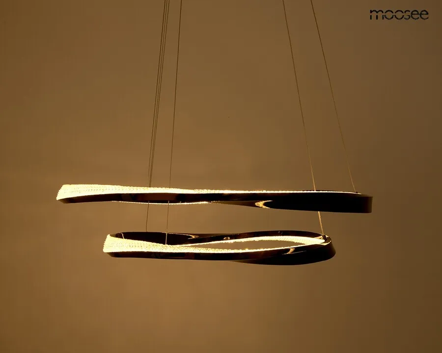 MOOSEE Lampa wisząca ANILLO 2 - czarny
