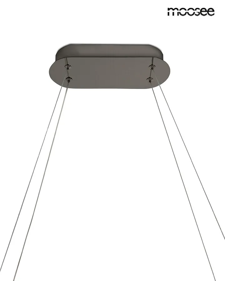 MOOSEE Lampa wisząca ANILLO 120 - czarny