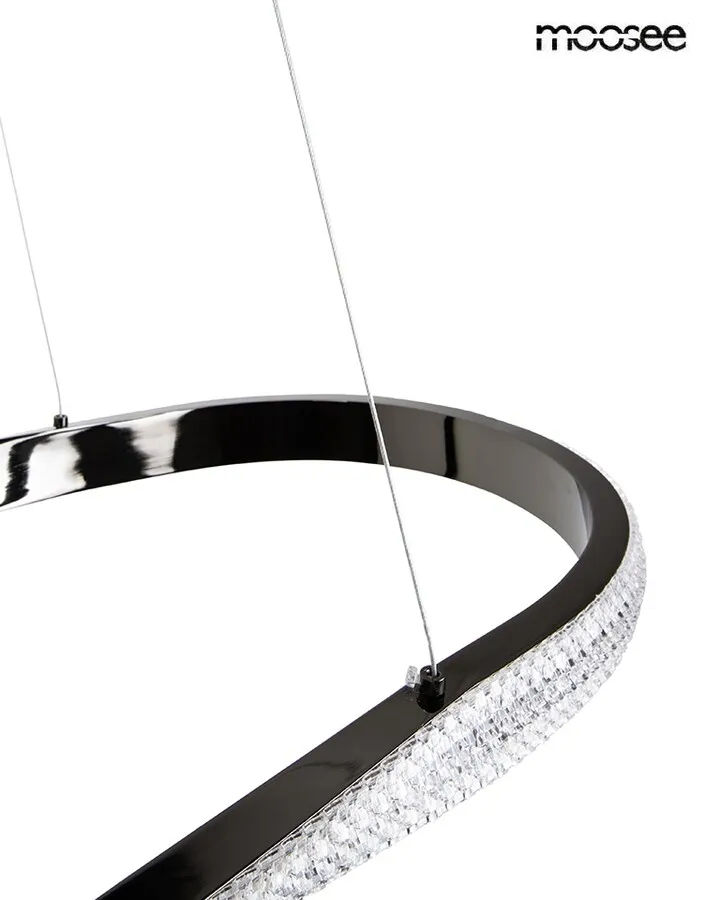 MOOSEE Lampa wisząca ANILLO 120 - czarny