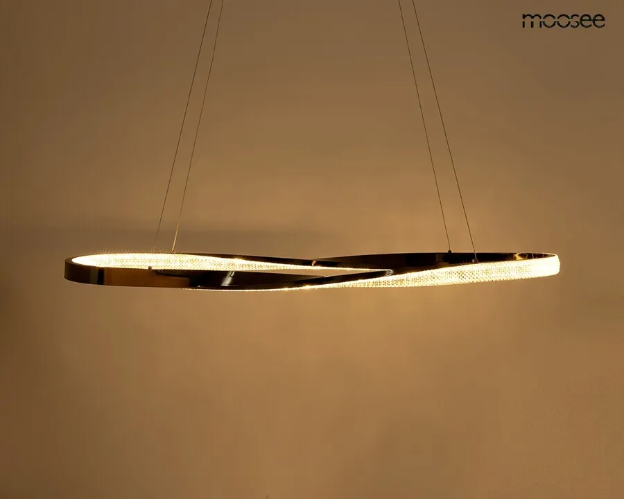 MOOSEE Lampa wisząca ANILLO 120 - czarny