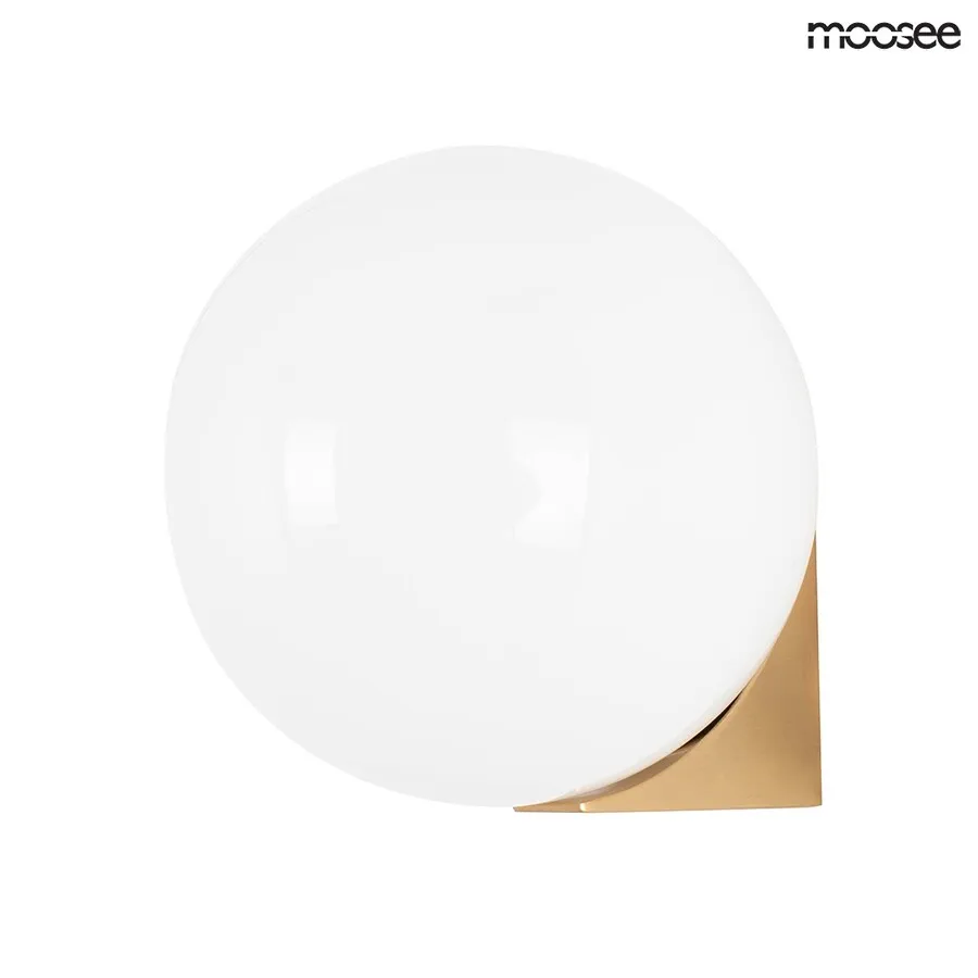 MOOSEE Lampa ścienna BOLL - złoty