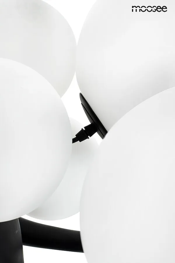 MOOSEE Lampa podłogowa HUMAN - czarny