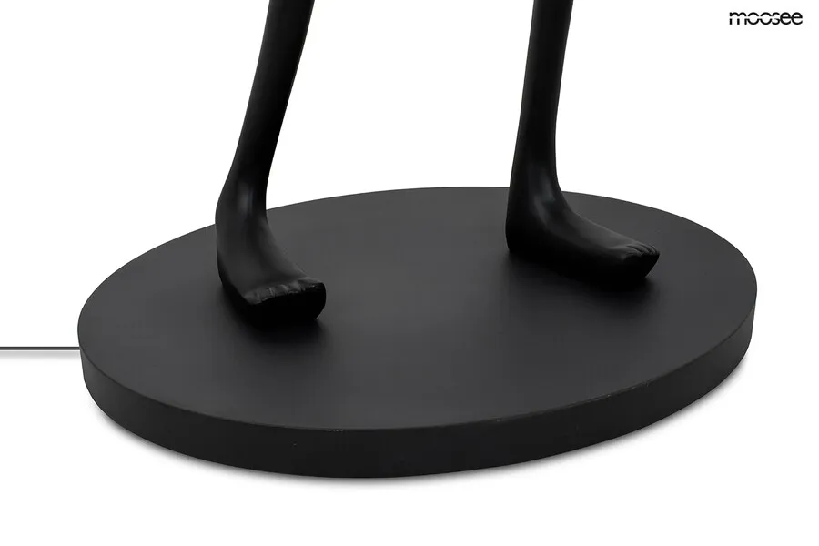 MOOSEE Lampa podłogowa HUMAN - czarny