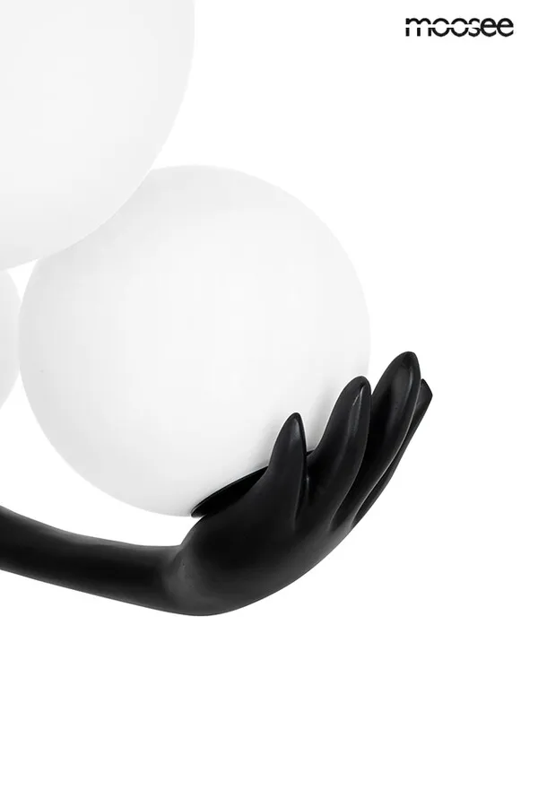 MOOSEE Lampa podłogowa HUMAN - czarny