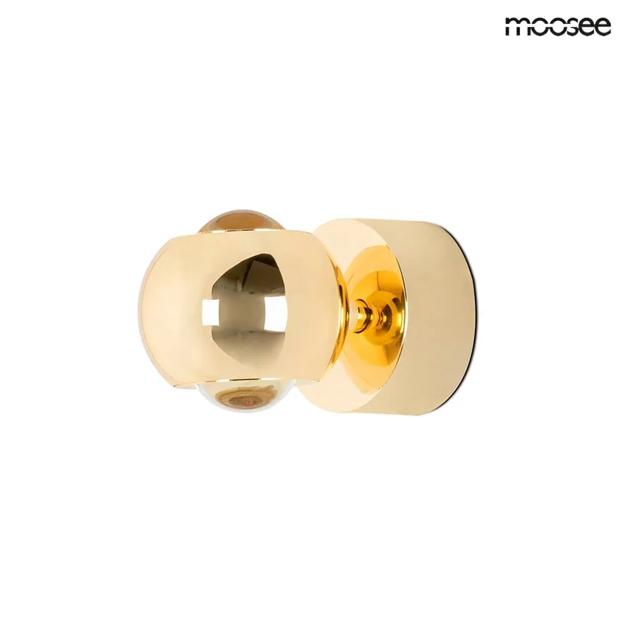 MOOSEE Lampa ścienna EOS - złoty