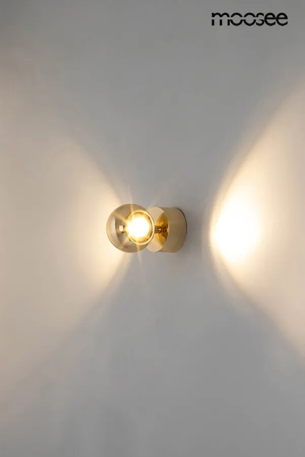 MOOSEE Lampa ścienna EOS - złoty