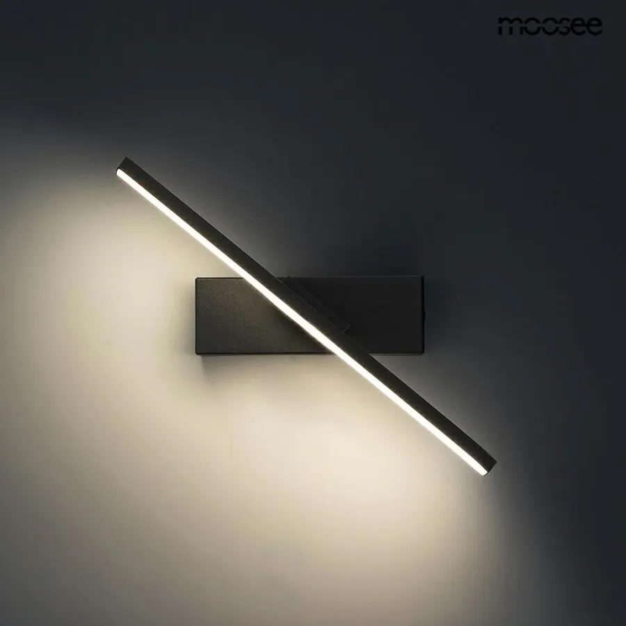 MOOSEE Lampa ścienna REM - czarny