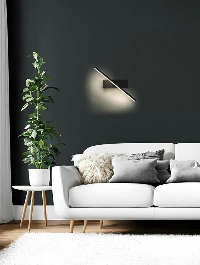 MOOSEE Lampa ścienna REM - czarny