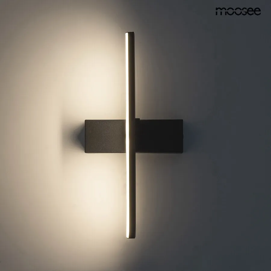 MOOSEE Lampa ścienna REM - czarny