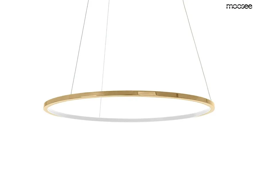 MOOSEE Lampa wisząca RING SLIM 60 - złoty