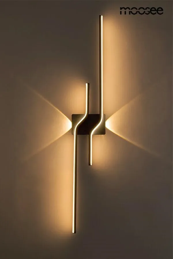 MOOSEE Lampa ścienna ROCHE 100 - czarny