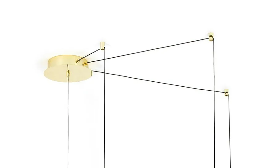 MOOSEE Lampa wisząca MIKADO S - złoty